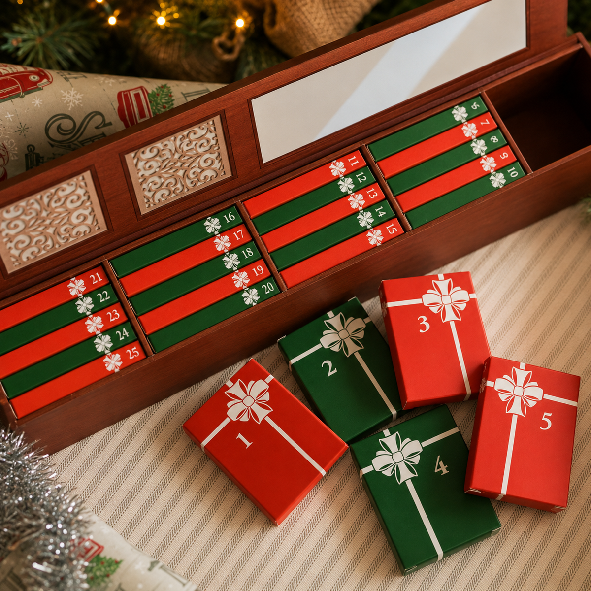 Mini Buch Adventskalender