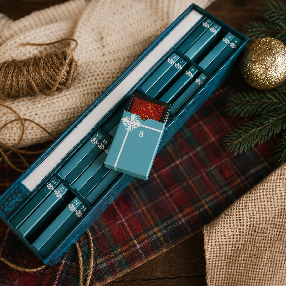 Mini Buch Adventskalender