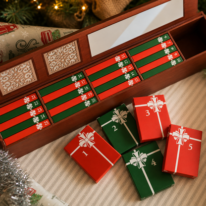 Mini Buch Adventskalender